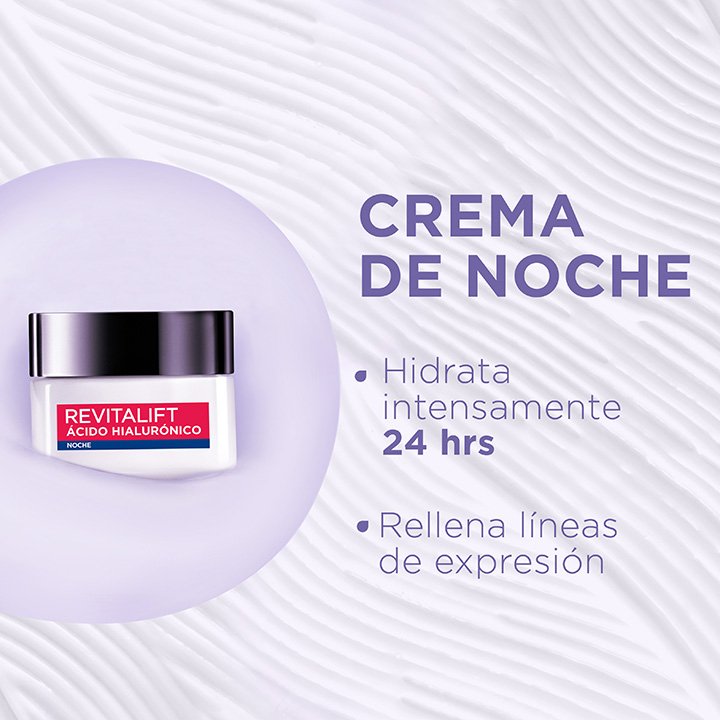 Crema de noche revitalift de Loreal Paris